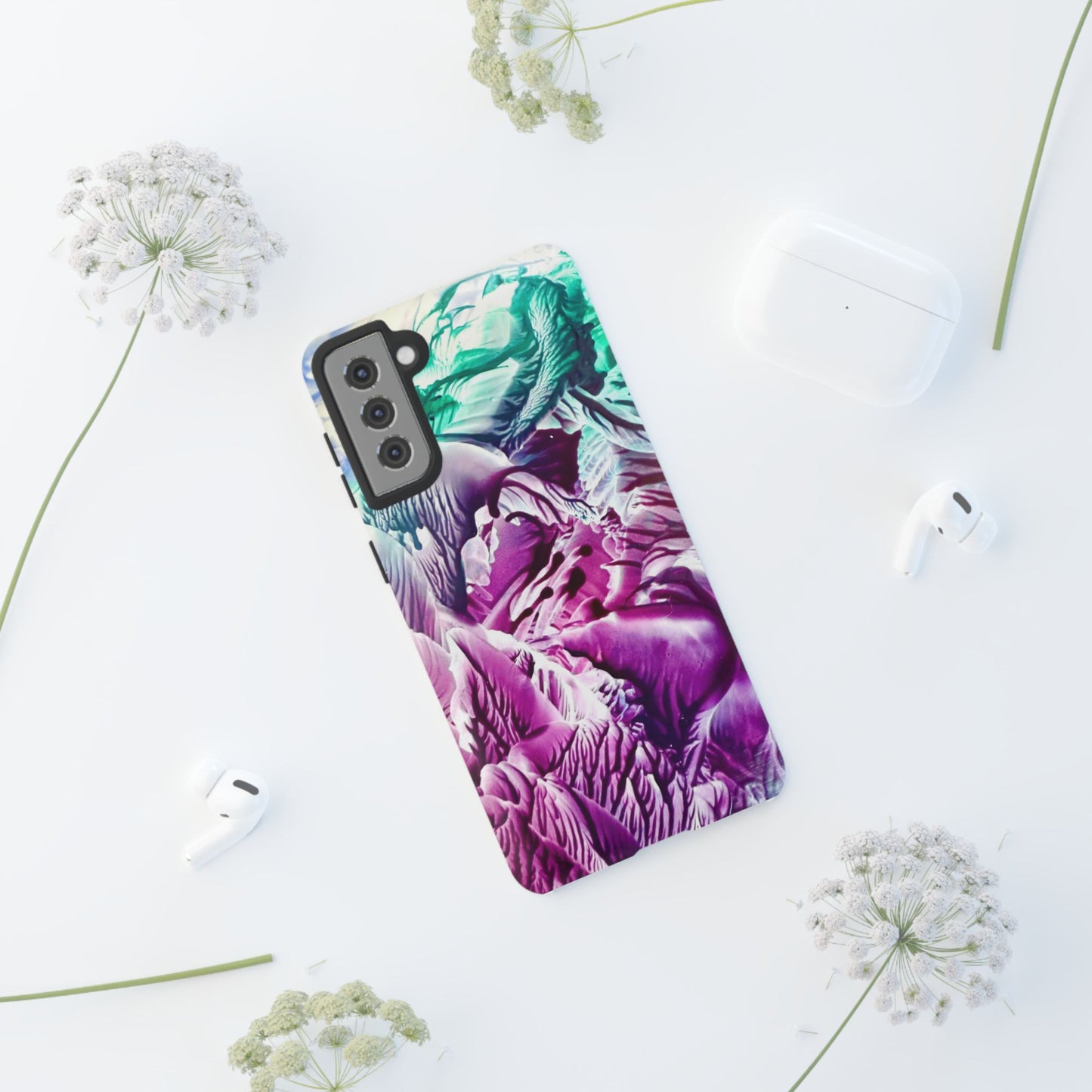 Tyylikäs puhelinkotelo, Bloom, Art Design by Sincthus