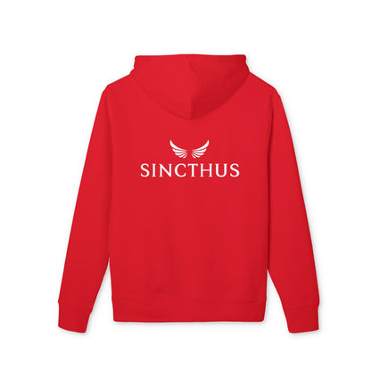 Unisex-huppari, Sincthus, logo selässä 