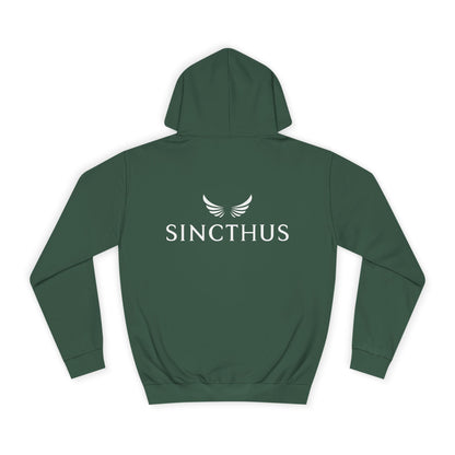 Unisex College Hoodie Sincthus Back Logo