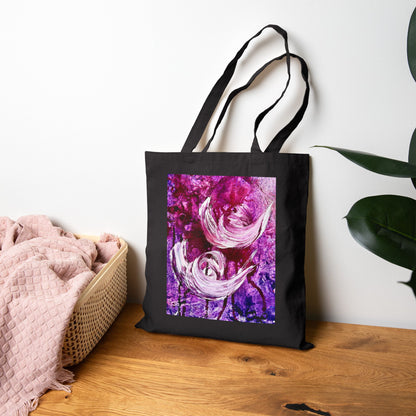Canvas Tote Bag, Love Path, Art Design by Sincthus