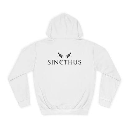 Unisex College Hoodie Sincthus Back Logo