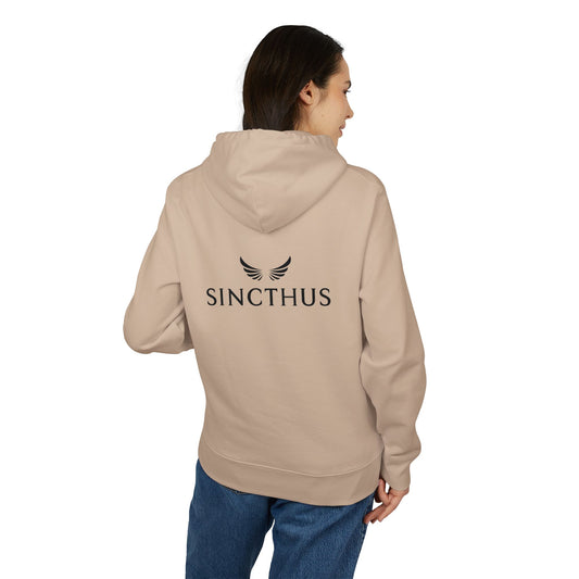 Unisex-huppari, Sincthus, logo selässä