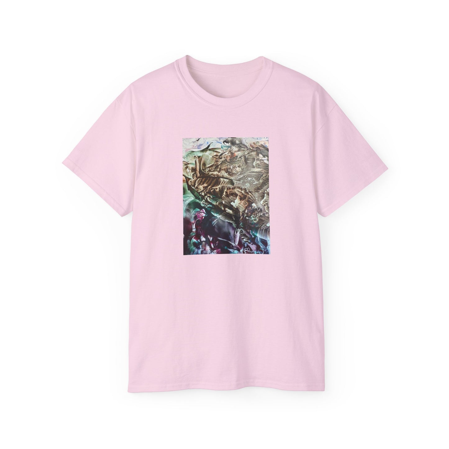 Unisex puuvillainen t-paita, Adventure, Art Design by Sincthus 