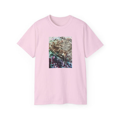 Unisex puuvillainen t-paita, Adventure, Art Design by Sincthus 