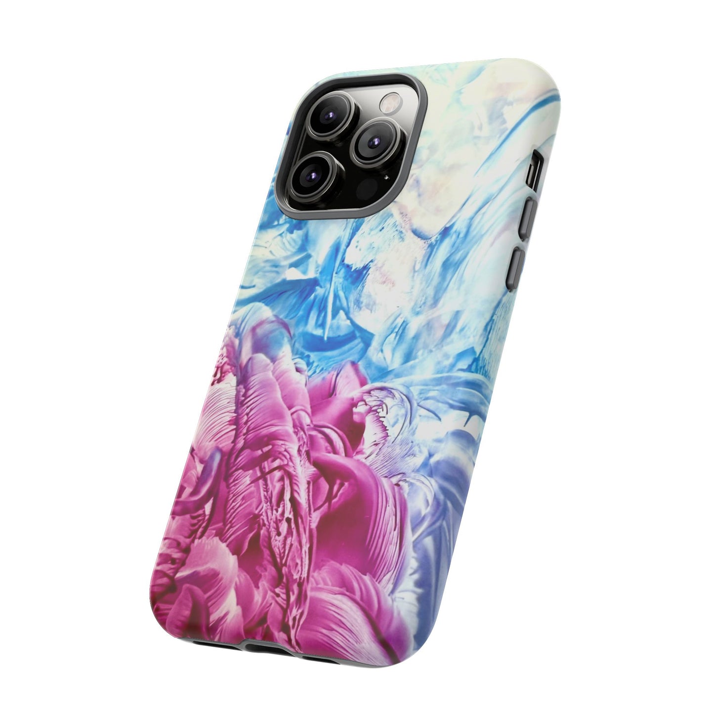 Stylish Hard Phone Case, White Horse, Art Design by Sincthus