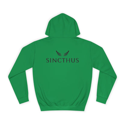 Unisex College Hoodie Sincthus Back Logo
