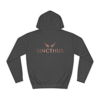 Unisex College Hoodie Sincthus Back Logo
