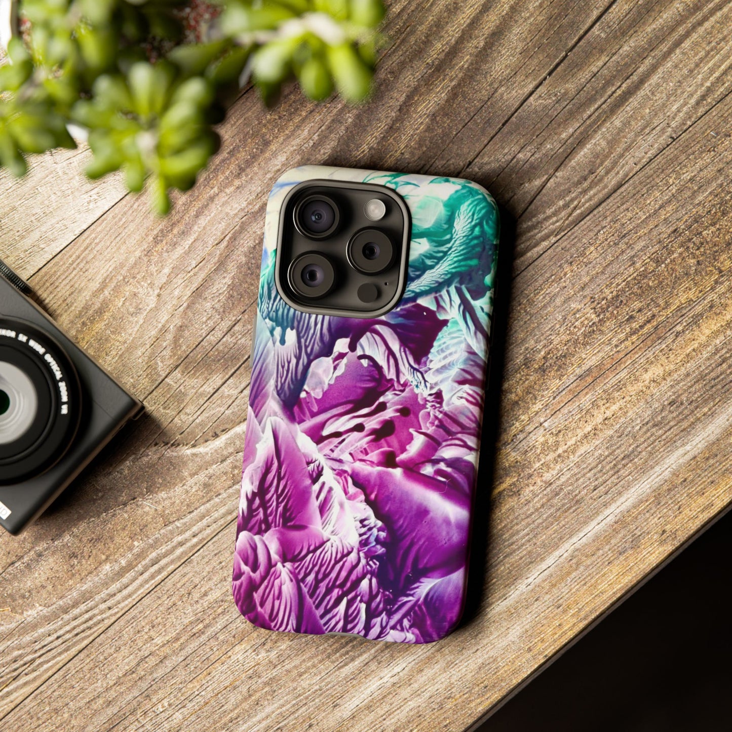 Tyylikäs puhelinkotelo, Bloom, Art Design by Sincthus