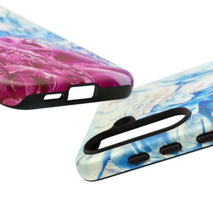 Tyylikäs puhelinkotelo, White Horse, Art Design by Sincthus