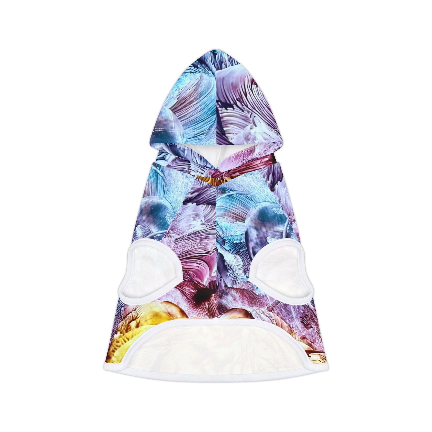 Pet Hoodie, Waves, Art Design by Sincthus