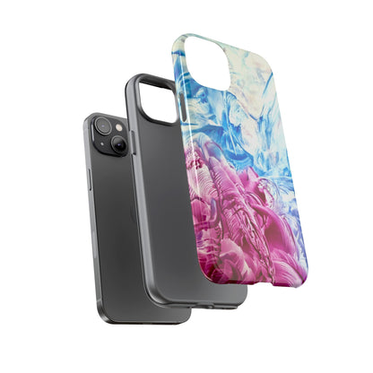 Tyylikäs puhelinkotelo, White Horse, Art Design by Sincthus