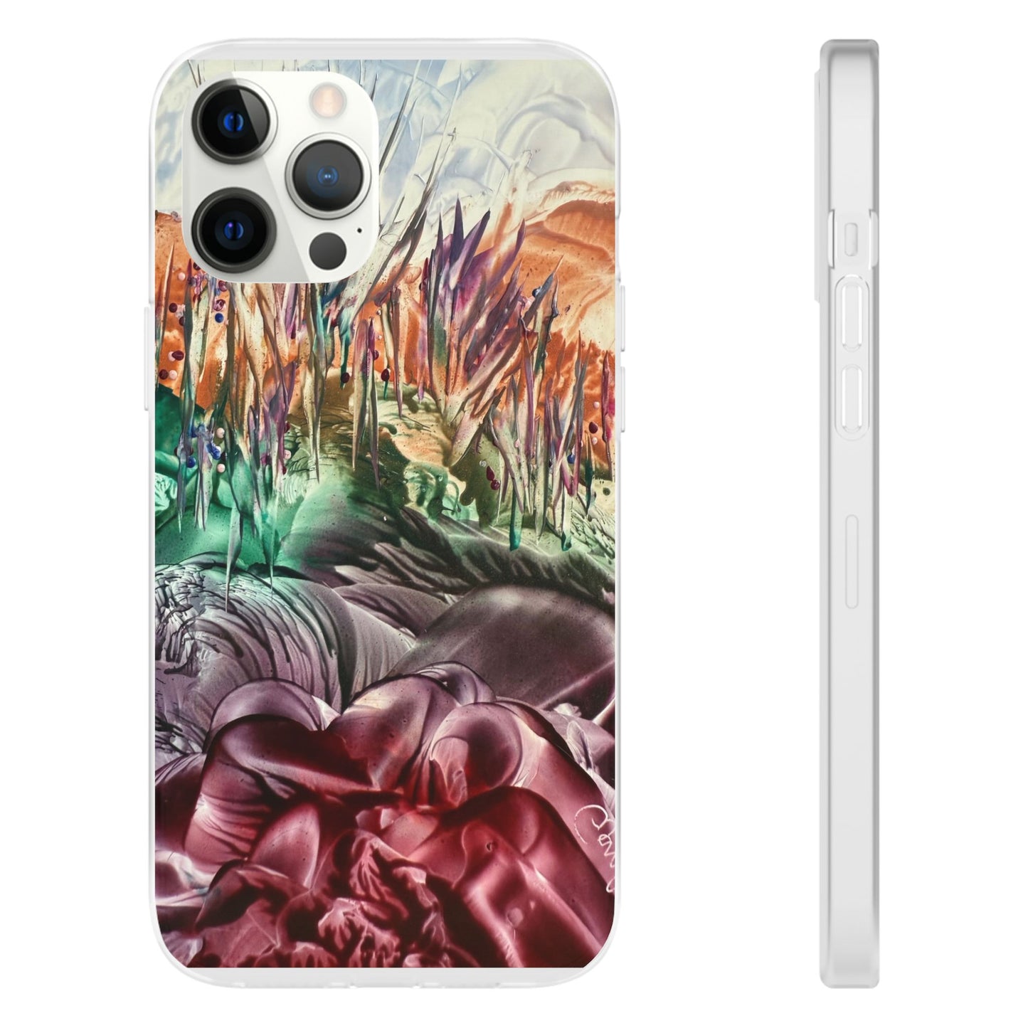 Puhelinkotelo, maisema, taidesuunnittelu, Sincthus