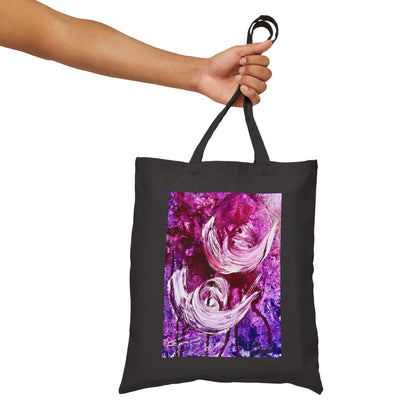 Canvas Tote Bag, Love Path, Art Design by Sincthus