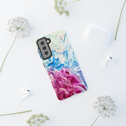 Tyylikäs puhelinkotelo, White Horse, Art Design by Sincthus