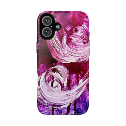 Stylish Hard Phone Case, Love Path, Art Design by Sincthus
