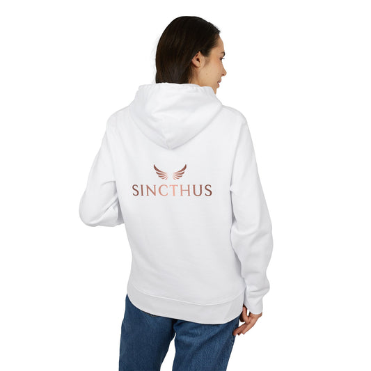 Unisex-huppari, Sincthus, logo selässä