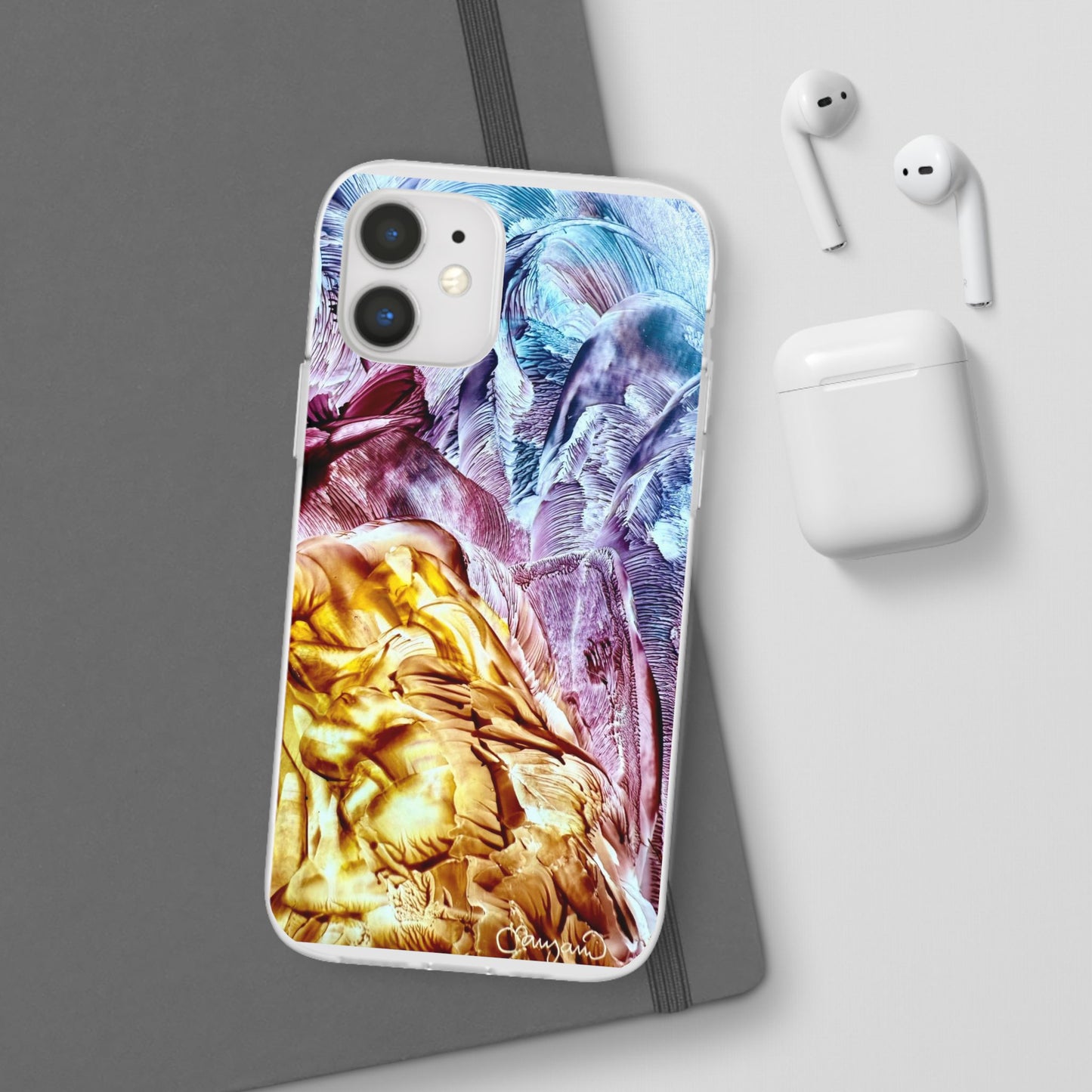 Puhelinkotelo, Aallot, Art Design by Sincthus