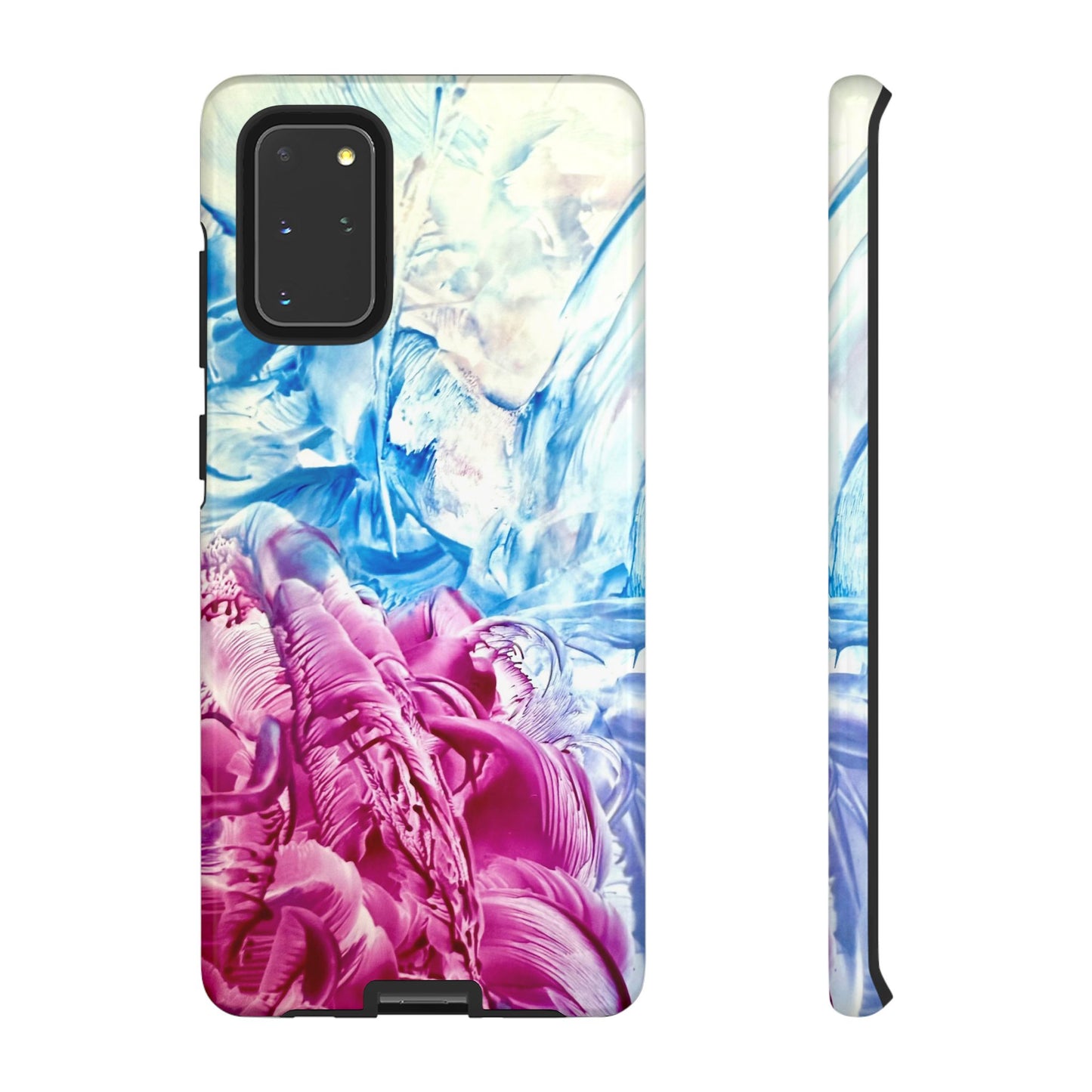 Stylish Hard Phone Case, White Horse, Art Design by Sincthus