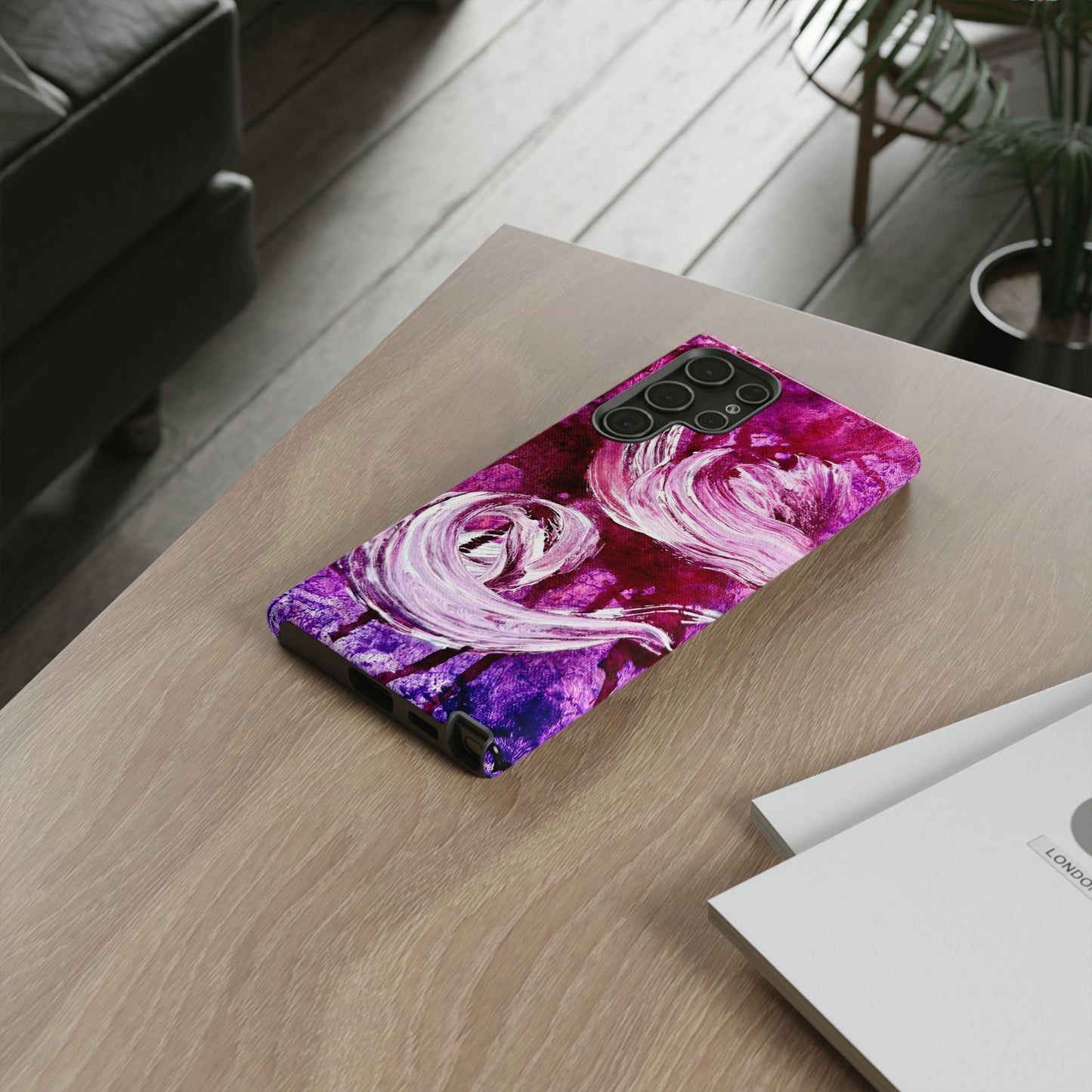 Stylish Hard Phone Case, Love Path, Art Design by Sincthus
