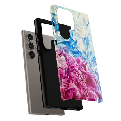 Tyylikäs puhelinkotelo, White Horse, Art Design by Sincthus