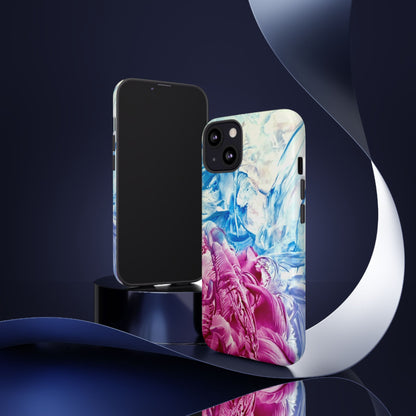 Stylish Hard Phone Case, White Horse, Art Design by Sincthus