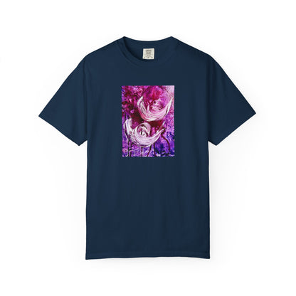 Unisex Garment-Dyed T-shirt, Love Path, Art Design by Sincthus