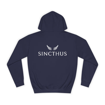Unisex College Hoodie Sincthus Back Logo