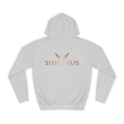 Unisex College Hoodie Sincthus Back Logo