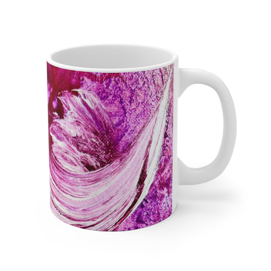 Artistic Ceramic Mug, Love Path, Art Design by Sincthus