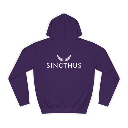 Unisex College Hoodie Sincthus Back Logo