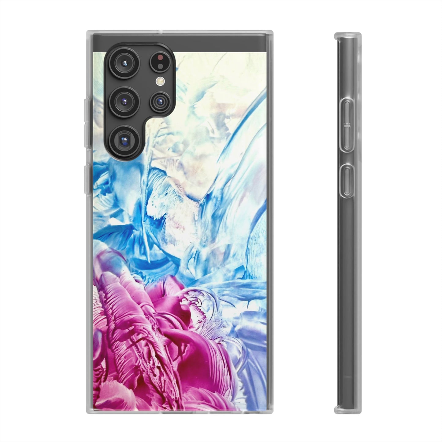 ArtFlex Phone Case, White Horse, Art Design by Sincthus