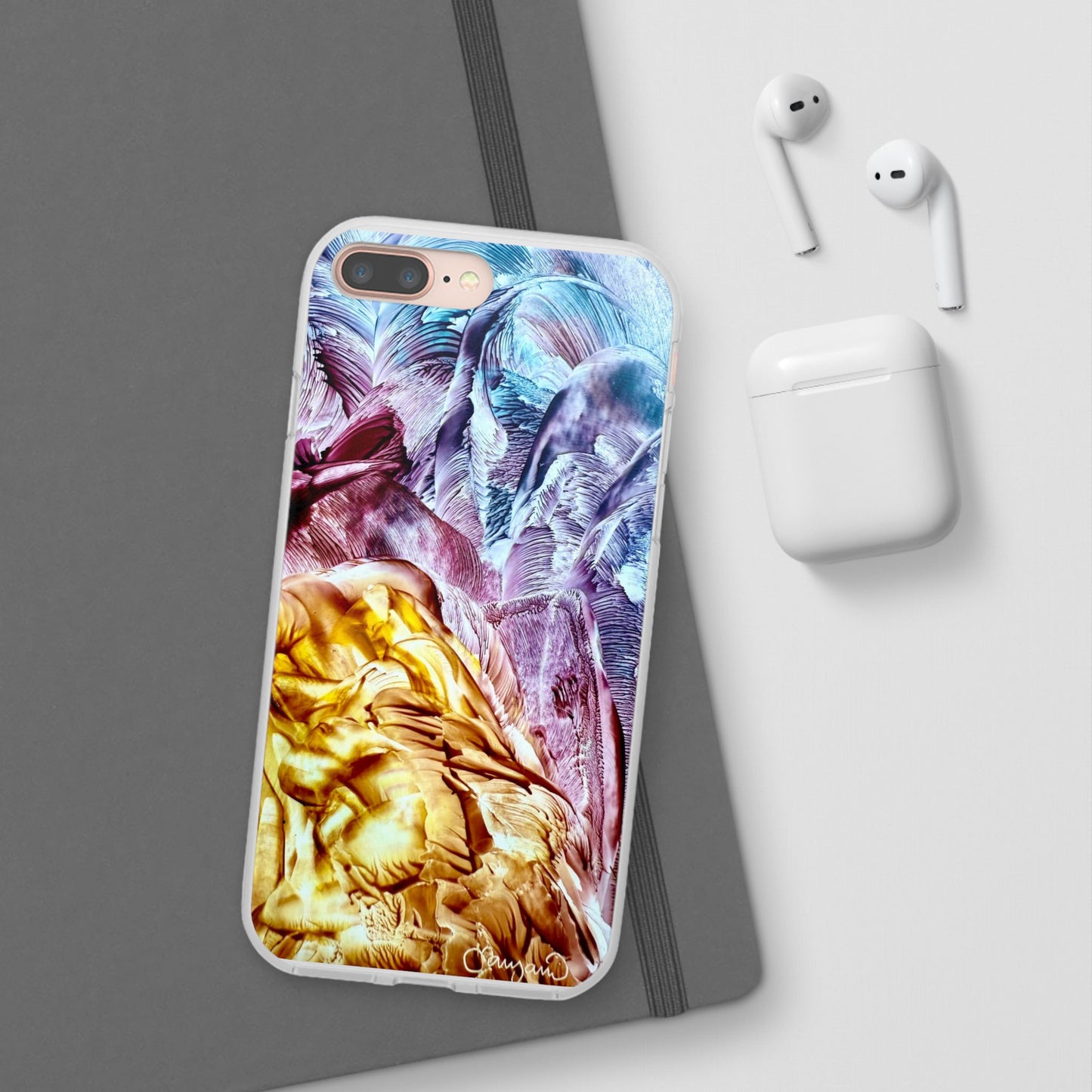 Puhelinkotelo, Aallot, Art Design by Sincthus