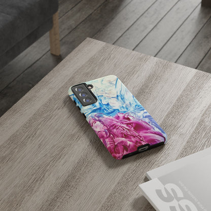 Tyylikäs puhelinkotelo, White Horse, Art Design by Sincthus