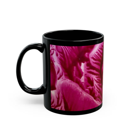 Black Ceramic Mug, Mother, Art Design by Sincthus