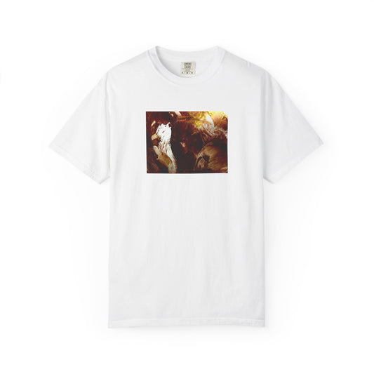 Unisex Garment-Dyed T-shirt, Autumn, Art Design by Sincthus