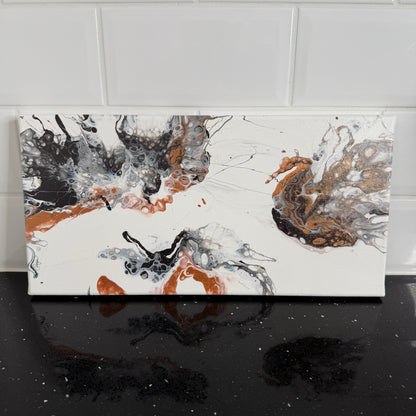 The Ape That Fell, 2025, Pouring