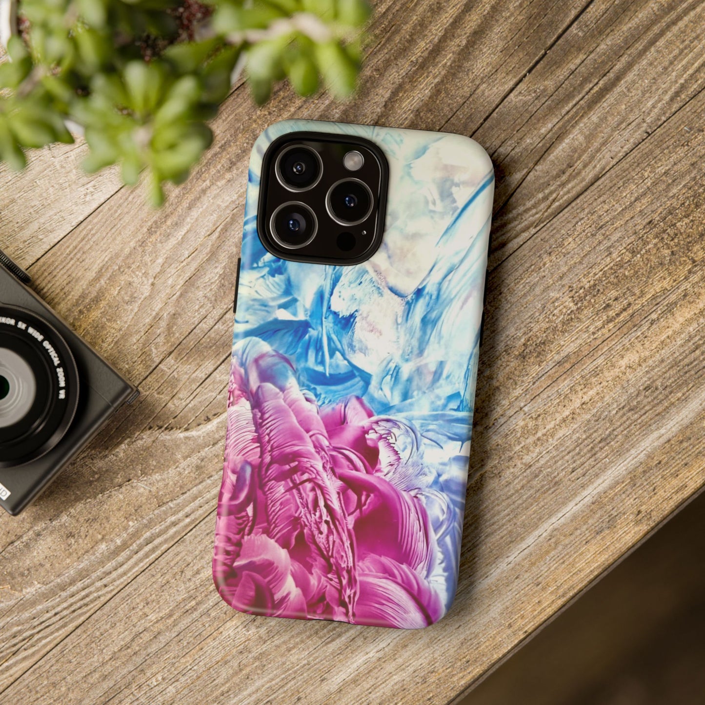 Tyylikäs puhelinkotelo, White Horse, Art Design by Sincthus