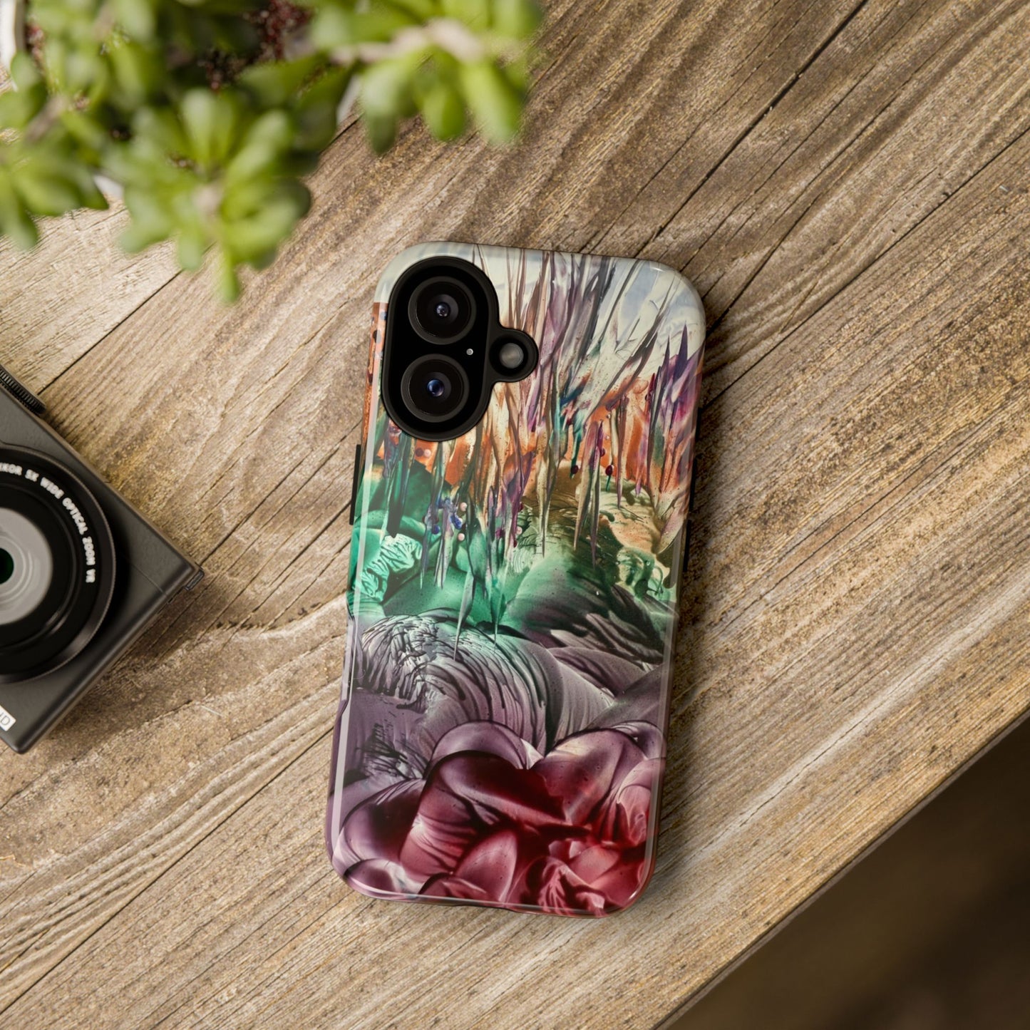 Stylish Hard Phone Case, Landscape, Art Design by Sincthus