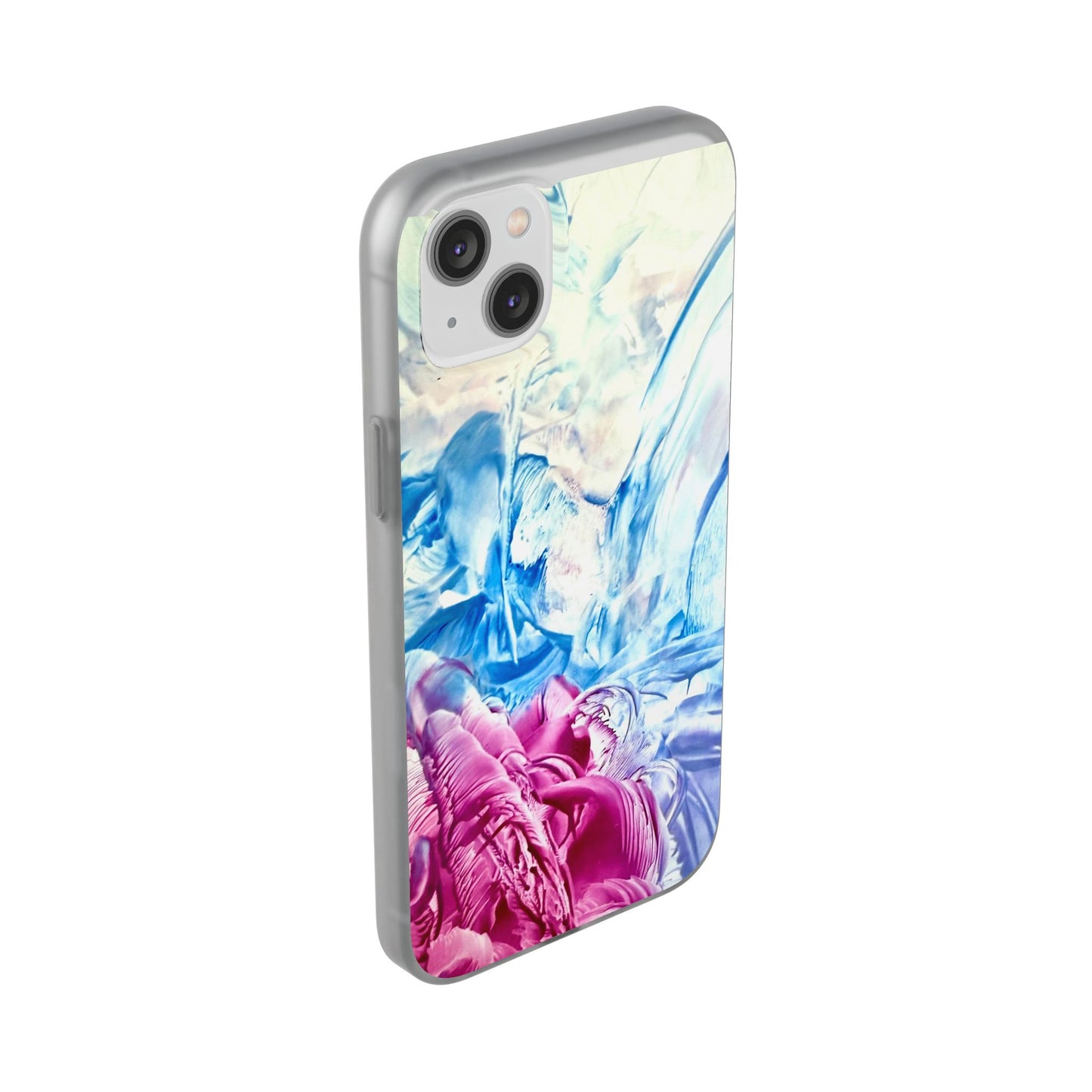 ArtFlex Phone Case, White Horse, Art Design by Sincthus