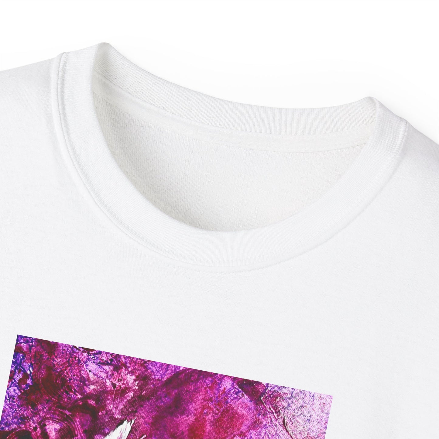 Unisex puuvillainen t-paita, Love Path, Art Design by Sincthus