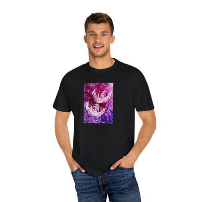 Unisex Garment-Dyed T-shirt, Love Path, Art Design by Sincthus