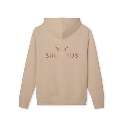Unisex-huppari, Sincthus, logo selässä