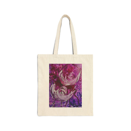 Canvas Tote Bag, Love Path, Art Design by Sincthus