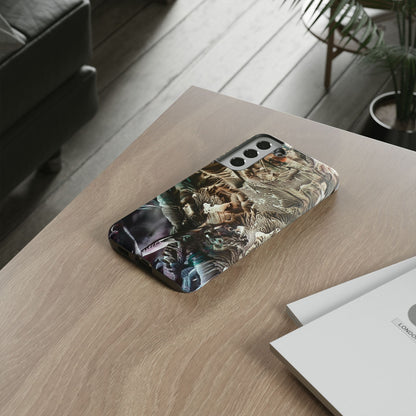 Stylish Hard Phone Case, Adventure, Art Design by Sincthus
