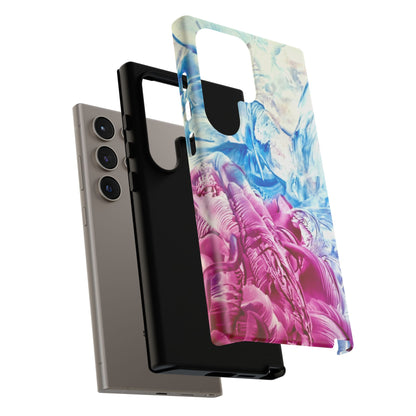 Stylish Hard Phone Case, White Horse, Art Design by Sincthus