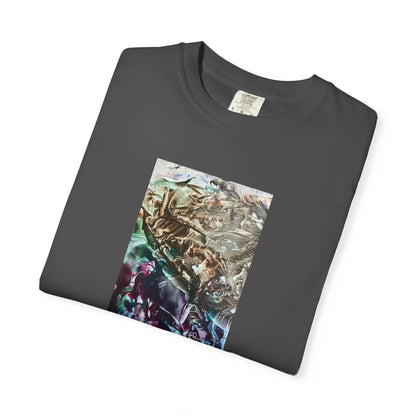 Unisex Garment-Dyed T-shirt, Adventure, Art Design by Sincthus