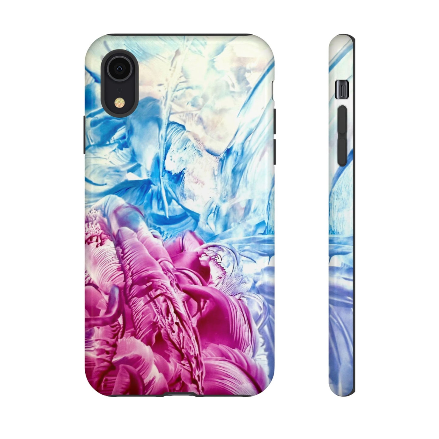 Stylish Hard Phone Case, White Horse, Art Design by Sincthus