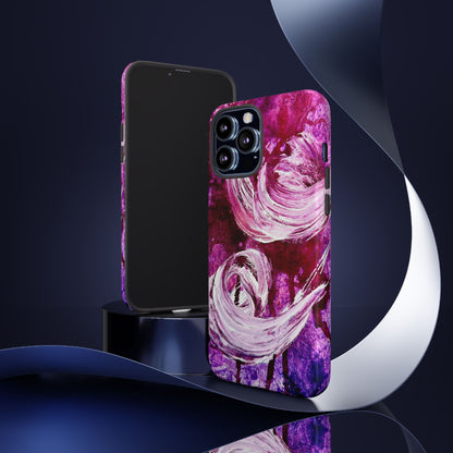 Stylish Hard Phone Case, Love Path, Art Design by Sincthus