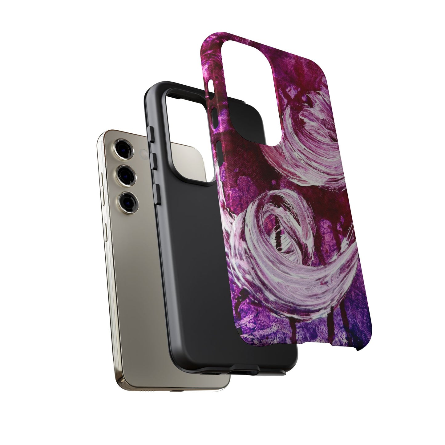Stylish Hard Phone Case, Love Path, Art Design by Sincthus