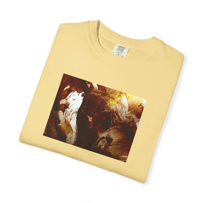 Unisex Garment-Dyed T-shirt, Autumn, Art Design by Sincthus